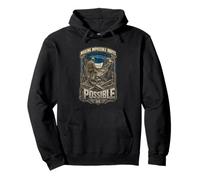 Army Engineer Combat Engineers Impossible Routes Possible Pullover Hoodie