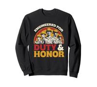 Army Engineer Engineered For Duty & Honor Sweatshirt