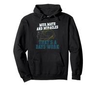 Army Engineer Mud Math And Miracles Pullover Hoodie