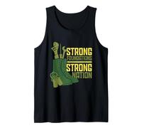 Army Engineer Strong Fundation Strong Nation Tank Top
