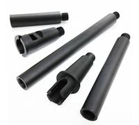 Army Force 4 Piece Outer Barrel Set for Tokyo Marui, G&P M4/M16 AEG & Western Arms M4A1 Airsoft GBB (Black)