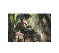 Army Forestland Camouflage Piecing Puzzle Jigsaw Puzzles for Aged Brain Teasing Fun & Perfect Wall Art Funny Games Greatest Gifts for Your Family Puzzles for Adults 1000 Piecing