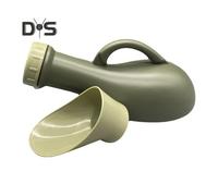 (army green, 1000ML) 1000ml Urine Bottles Male Female Unisex Design Spill-Proof Pee Bottle Men Women Kids Portable Bed Pan Car Travel Toilet
