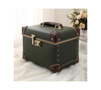 (Army green (13 inches)) Net Red INS Wind Superfire Makeup Box Practice With A Large Capacity Storage Box Tattoo Toolbox Korean Version Of Korean Makeup