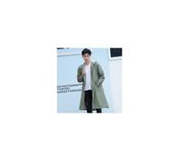 (army green, M) Hood Long Raincoat Women Men Waterproof Stylish Rain Coat Jacket Luxury Elegant Plus Sizes