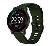 (army green) Practical Comfortable Decorative Unisex Led Digital Display Watch For Outdoor Electronic