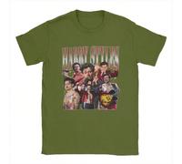 (army green, XXS) Men Women's Vintage Harrys Styles House Graphic T Shirt Outfits Casual Round Neck Fashion T Shirts Tee Adult Clothing