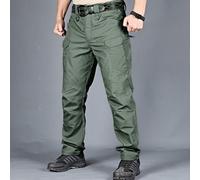 (army green, XXXXXL) City Tactical Cargo Pants Men's Fighting Multi-pocket Pants Combat Outdoor Sports Trekking Pants Breathable Work Pants Cargo Pants Military Pants