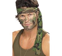 Army Headband Camouflage Headband Camouflage Military Headwear Army Soldiers Headband Costume Accessory