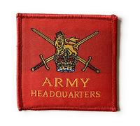 Army Headquarters/Army Crossed British Army Badges/Patches Sew On Patch