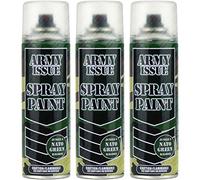 Army Issue No.8 Nato Green Jungle Fishing Camouflage Combat Spray Paint 250ml (3)