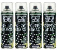 Army Issue No.8 Nato Green Jungle Fishing Camouflage Combat Spray Paint 250ml (4)