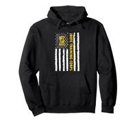 Army JROTC Training Corps USA Flag Junior ROTC Excellence Pullover Hoodie