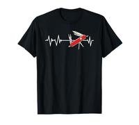 Army Knife Heartbeat Wear Switzerland Sackmesser T-Shirt