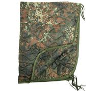 Army Military Camping Travel Poncho Liner Sleeping Bag Blanket Flecktarn Camo