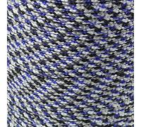 Army Military Paracord Reel 3mm Basha Tent Bivi Camping Guy Rope Para Cord (Blue Camo, 15ft)