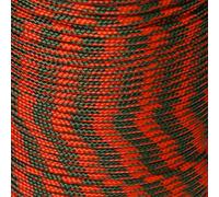 Army Military Paracord Reel 3mm Basha Tent Bivi Camping Guy Rope Para Cord (Olive Green/Red, 100ft)
