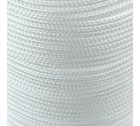 Army Military Paracord Reel 3mm Basha Tent Bivi Camping Guy Rope Para Cord (White, 50ft)