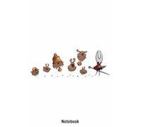 Army of Fleas - Hornet & Her Tiny Followers from Hollow Knight Silksong Notebook: Lined College Ruled Paper, Planner, Diary, Journal, 6x9 120 Pages, Matte Finish Cover