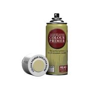 The Army Painter Colour Primer Skeleton Bone, 400 mL Acrylic Spray Primer, Spray Paint Basecoat for Miniature Priming, Tabletop Roleplaying, Boardgames, and Wargames Miniature Modelling
