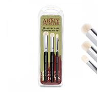 The Army Painter Masterclass 3 Piece Drybrush Set - Drybrushing, Weathering