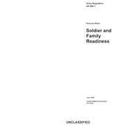 Army Regulation AR 608-1 Personal Affairs: Soldier and Family Readiness June 2026