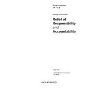 Army Regulation AR 735-5 Property Accountability: Relief of Responsibility and Accountability May 2026