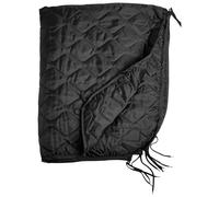 Army Ripstop GI Poncho Liner Quilted Blanket Mat Camping Travel Hiking Black