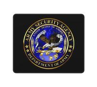 Army Security Agency Asa Mouse Mat Non-Slip Rubber Base Mouse Pad With Stitched Edges Mousepad For Work Computer Laptop 25X30Cm