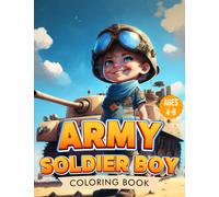 Army Soldier Boy Coloring Book