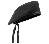 ARMY STYLE TACTICAL BERET CLASSIC MILITARY UNISEX HAT MENS PATROL CAP WOOL BLACK