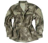 ARMY TACTICAL ACU STYLE MILITARY COMBAT MENS SHIRT AIRSOFT RIPSTOP MIL-TACS CAMO