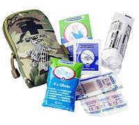 Army Tactical First Aid Medical Emergency Travel Belt Kit In Pouch BTP