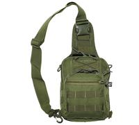 ARMY TACTICAL SECURITY SHOULDER BAG MOLLE TRAVEL HIKING CAMPING OLIVE DRAB GREEN