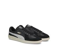 Army Trainer Leather Trainers Black/White
