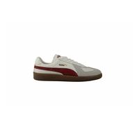 Army Trainer Leather Trainers Off White/Red