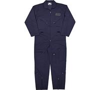 Army Universe Air Force Flight Suits, US Military Type Coveralls, Uniform Overalls/Jumpsuits for Work with Official Pin - Blue - XX-Large