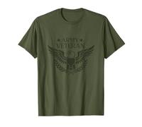 Army Veteran Patriotic Eagle Soldiers Veterans US Army T-Shirt
