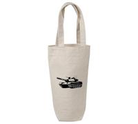 'Army War Tank' Cotton Wine Bottle Gift/Travel Bag (BL00035809)