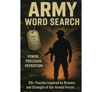 Army Word Search: Military Terms, Ranks, Equipment, Slang, and More in a Fun 6x9 Puzzle Book for Adults and Veterans"