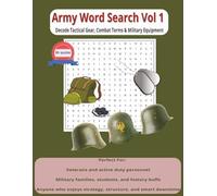 Army Word Search Puzzle Book Vol 1: Word Searches With Easy to Read Print about Army, Gears, Equipment, Tactics, Combat and more |8.5x11 inches, 104 ... (Army Word Search Series by Lt. R. Knox)