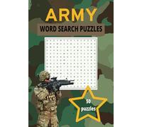 Army Word Search Puzzles: With Terms, Gear, Ranks, etc. Related to the Army