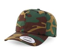 Armycrew Oversize Big XXL Plain Unstructured Soft Crown Cotton Outdoor Cap, Camo, XX-Large