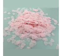 ARMYJY 10000pcs Tissue Paper Biodegradable White Heart Confetti Birthday Party Wedding,pink