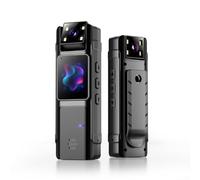 ARMYJY 1080P for MINI Body Cam, Rotatable 130° Wide-Angle Lens, Type-C Charging for Law Enforcement, Security, Delivery, Cycling Use(P1 WiFi full set)