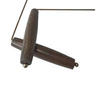 ARMYJY 2 Pack 99.9% Pure Copper Dowsing Rods with Birch Wood Handles, Divination Tool for Finding Water Gold Minerals, 12.6 Inch Prospecting Poles