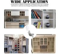 ARMYJY 20-Pack 6mm Diameter x 10.16mm Length L-Shaped Metal Shelf Support Pegs for Cabinets, Bookshelves, Wine & Display Units - Bronze Finish