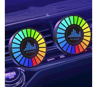 ARMYJY 2K HD Voice-Activated Vibration & Noise Sensor for Paranormal Investigation and Hunting, with RGB Lights, 8 Speed Modes, AGC, Rechargeable