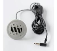 ARMYJY 3.5mm Car Microphone with Shell for BMW for mercedes for skoda for android Radio, ABS Gray External Mic Replacement Part 7H5857155A