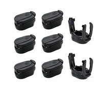 ARMYJY 8Pcs Golf Ball Retrievers, Foldable Golf Ball Pick Up Tool Saver Putter Grip Retriever Plastic Claw Grabber Ball Claw Putter Golf Accessories